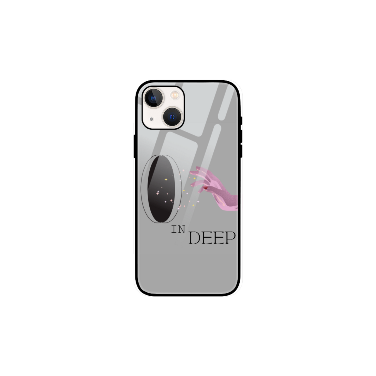 iPhone Glass Case - In Deep