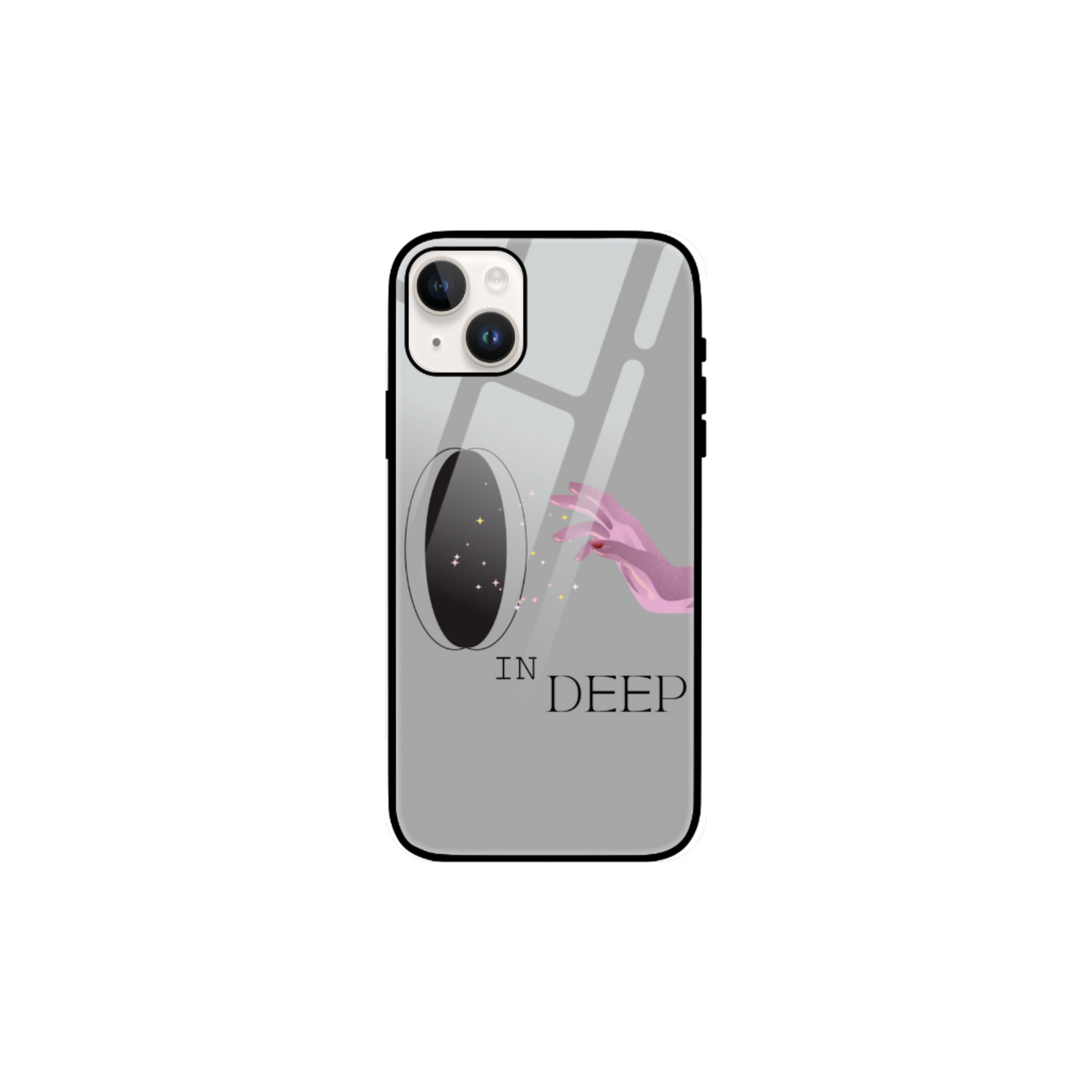 iPhone Glass Case - In Deep