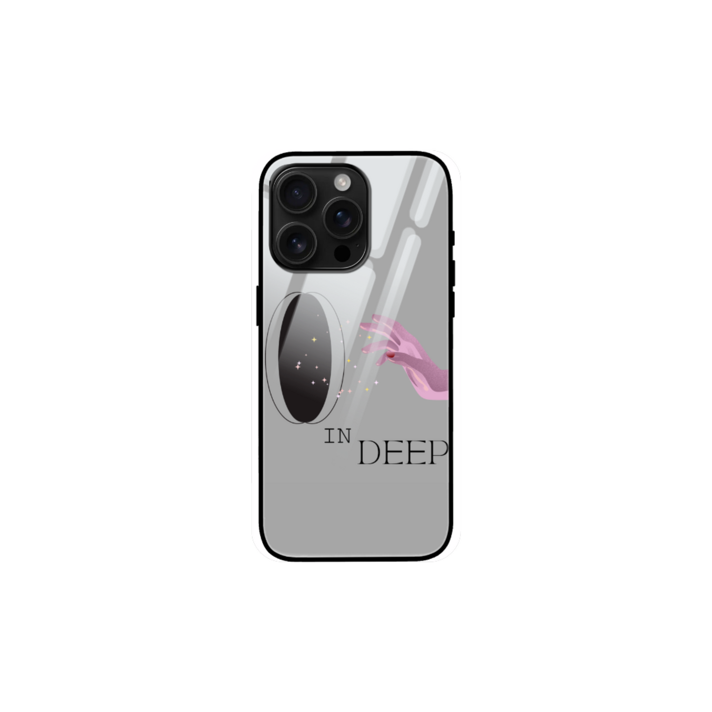 iPhone Glass Case - In Deep