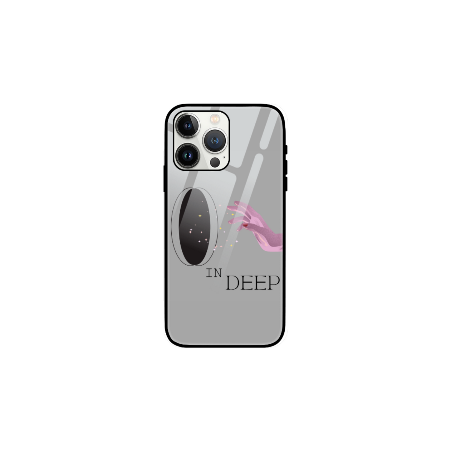 iPhone Glass Case - In Deep