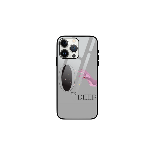 iPhone Glass Case - In Deep