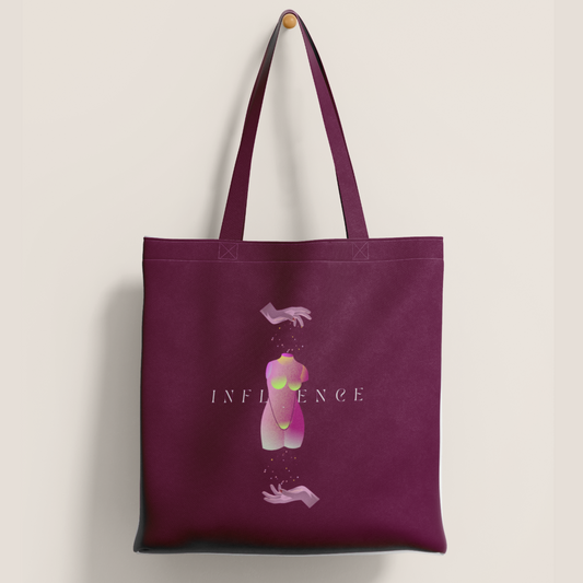 Tote Bag Zipper - Influence