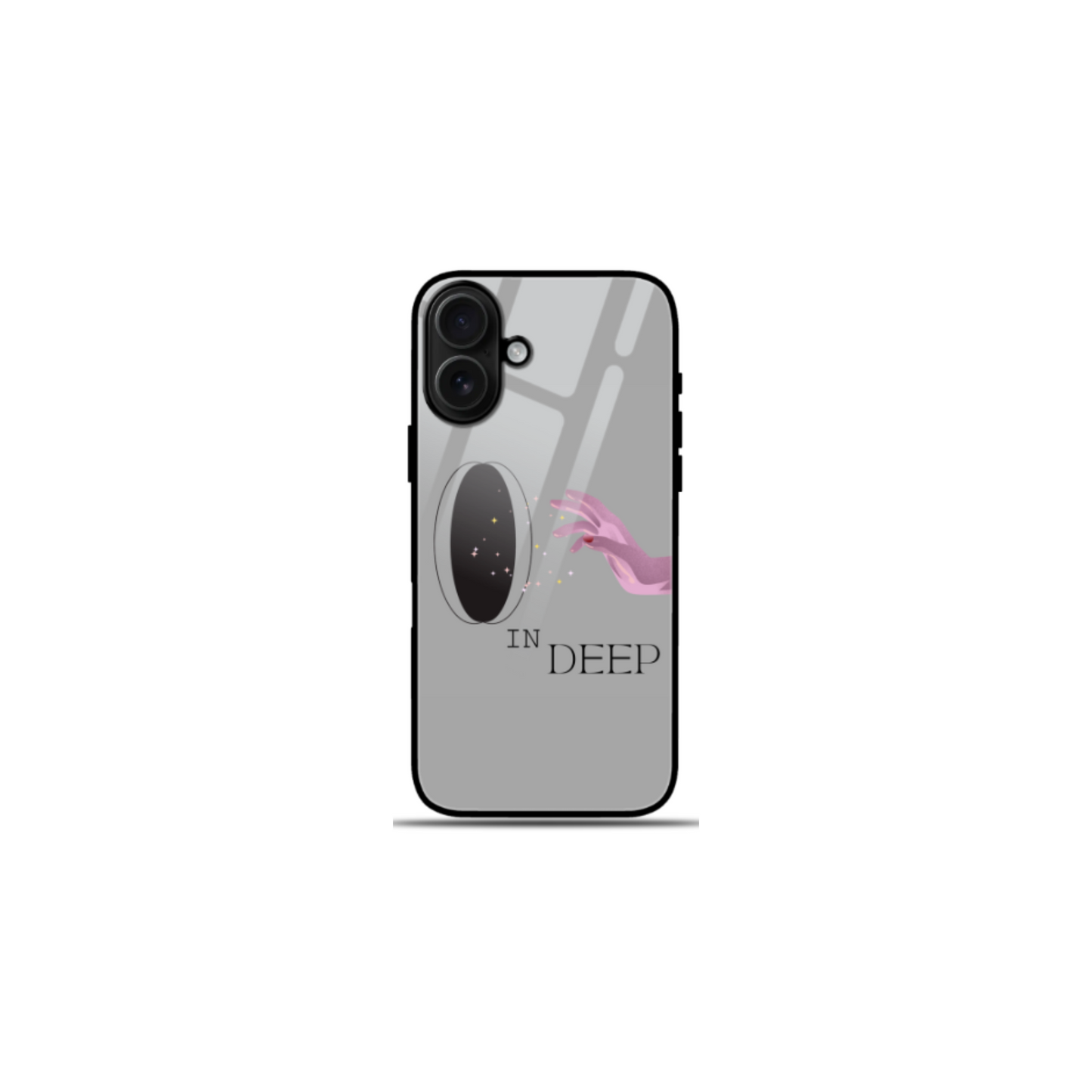 iPhone Glass Case - In Deep