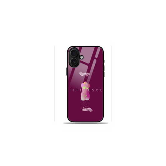 iPhone Glass Case - Influence